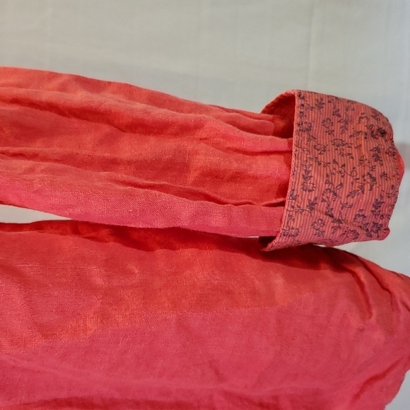 Joseph Abboud shirt 100% linen - Picture 4 of 8